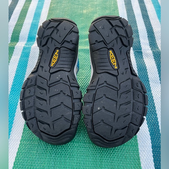 KEEN Women's Newport H2 Slide On Sandals Fjord Blue/Iceland Poppy, Size 5.5 EUC - Picture 2 of 15